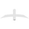 Ekena Millwork Bellingham Architectural Grade PVC Gable Bracket, 48"W x 16"H x 4"D x 4"F, 8/12 Pitch GBP048X16X0404BEL00 - alternate 5